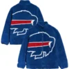 Buffalo Bills Chalk Line Big Logo Sherpa Jacket