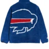 Buffalo Bills Chalk Line Big Logo Sherpa Jacket For Sale