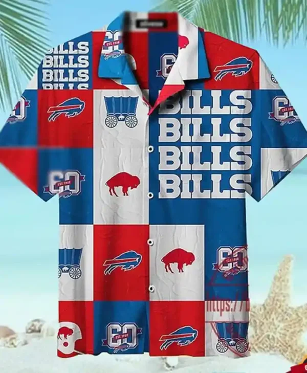 Buffalo Bills Tropical Hawaiian Shirt