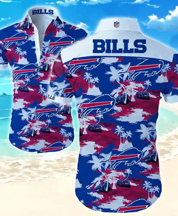 Buffalo Bills Tropical Hawaiian Shirt