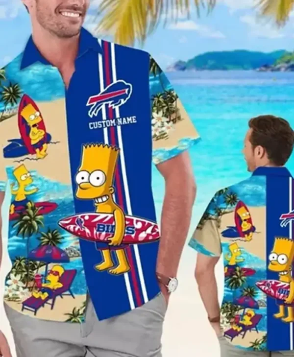 Buffalo Bills Tropical Hawaiian Shirt