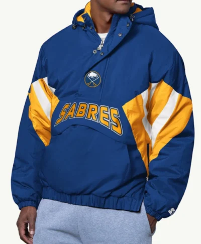 Buffalo Sabres Classic Breakaway Half-Zip Pullover Jacket