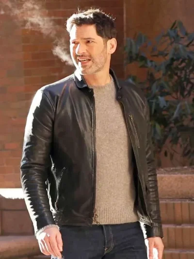 CIA S01 Hart Hoxton Black Leather Jacket 2026