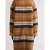 Carey Mulligan Beef Season 2 Stripe Coat