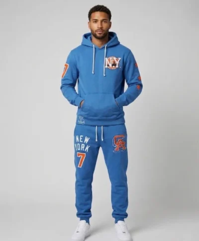 Carmelo Anthony NY Blue Hoodie Essential