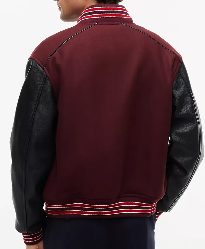 Central Park NYC Travis Kelce Varsity Jacket