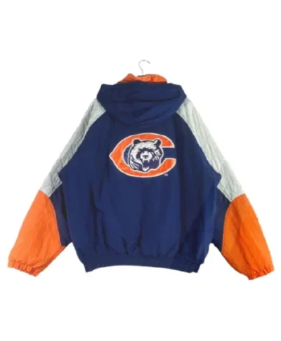 Chicago Bears 90s Charger Hooded Jacket