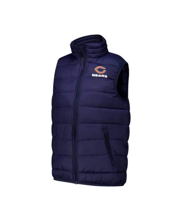 Chicago Bears NFL Sleeveless Vest Jacket