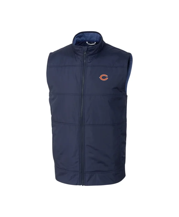 Chicago Bears NFL Sleeveless Vest Jacket