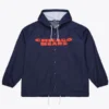 Chicago Bears Navy Hooded Windbreaker Jacket