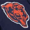 Chicago Bears Navy Hooded Windbreaker Jacket