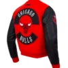 Chicago Bulls red black jacket