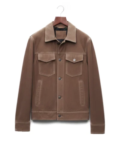 Chicago Fire S14 John Frost Character Suede Jacket