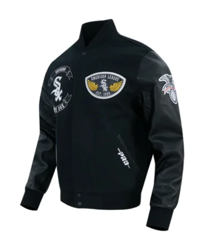 Chicago White Sox Black Classic Sport Varsity Jacket