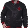 Chicago White Sox City Connect Black Varsity Satin Jacket Limited