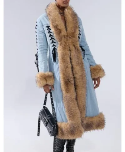 Chloe Troast Reggie Dinkins S01 Denim Coat