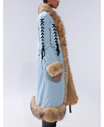 Chloe Troast Reggie Dinkins S01 Denim Coat