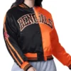 Cincinnati Bengals Black and Orange Zone Blitz Jacket