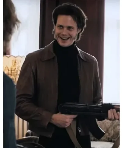 Clark Brown Jacket Bill Skarsgard Edition