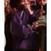 Coachella 2026 Billie Eilish Purple Track Jacket