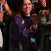 Coachella 2026 Billie Eilish Purple Track Jacket