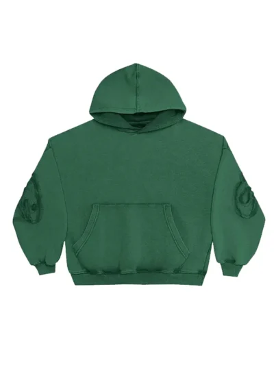 Cold Culture Distress Curved Hoodie