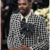 Colman Domingo Met Gala 2025 Black Checkered Blazer