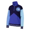 Colorblock Chicago Cubs Quarter-Zip Sweatshirt