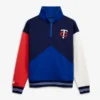 Colorblock Minnesota Twins Quarter-Zip Sweatshirt