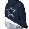 Dallas Cowboys Hooded Jacket Color Block Edition Retro Look