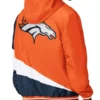 Denver Broncos Retro Color Block Hooded Full Zip Jacket