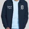 Detroit Tigers Franchise Navy Varsity Jacket