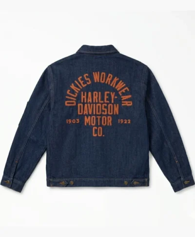 Dickies x Harley Davidson Boxy Fit Denim Jacket