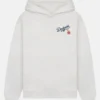 Dodgers Grey Serif Logo Pullover Hoodie