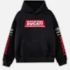 Ducati Vintage Black Racing Hoodie