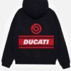 Ducati Vintage Black Racing Hoodie