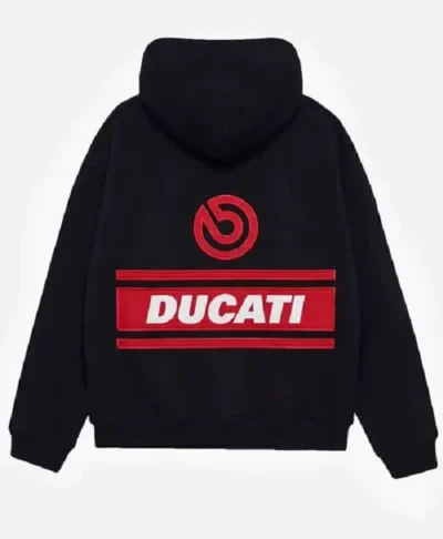 Ducati Vintage Black Racing Hoodie