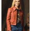 Elle Fanning Margo Leather Jacket