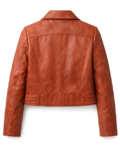 Elle Fanning Margo Leather Jacket