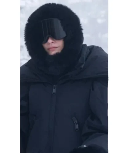 Emily in Paris Season 4 Camille Black Ski Jacket