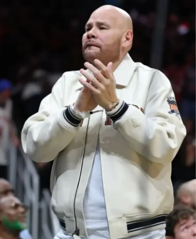 Fat Joe NBA Knicks vs Hawks Varsity Jacket