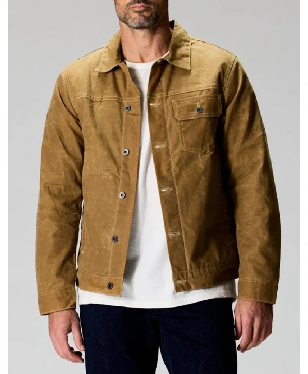 Flint And Tinder Classic Waxed Tan Jacket
