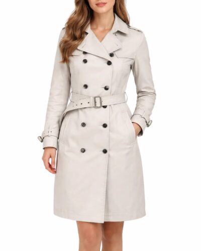 Fool Me Once S01 Maya Stern Long Trench Coat