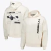 Formula 1 Elements Graphic Hoodie - White - Unise