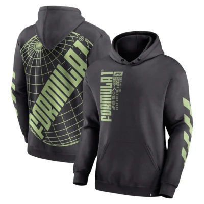 Formula 1 Globe Back Print Overhead Hoodie - Phantom