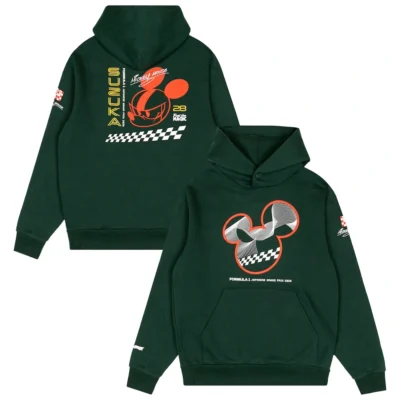 Formula 1 X Disney Special Edition Japan GP Hoodie - Green - Unisex