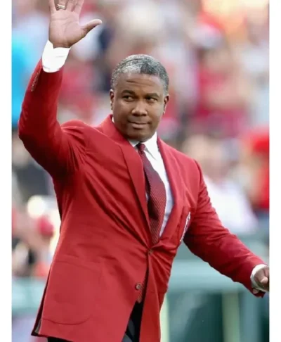 Garret Anderson Bold Red Blazer