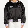 Golden State Valkyries Black Satin Bomber Jacket Limited