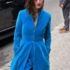 Grace Gummer blue coat for sale