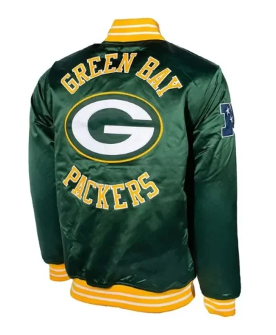 Green Bay Packers Super Bowl XXXI Satin Jacket
